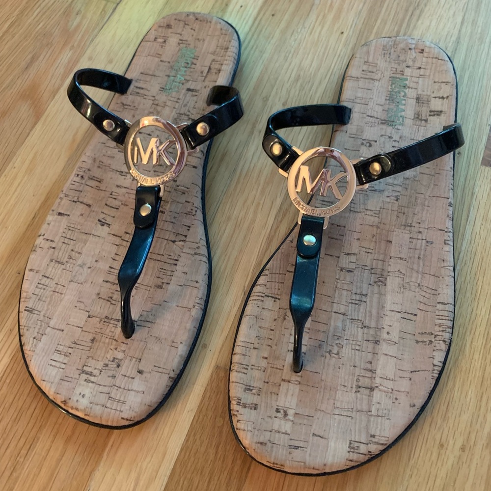 NWOT Michael Kors MK Charm Jelly Sandals